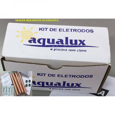 kit Eletrodos Para Ionizador Aqualux - C8 Splash 50