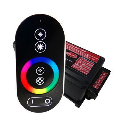 Driver comando para led Controle Touch Com Retificador e Transformador 81W