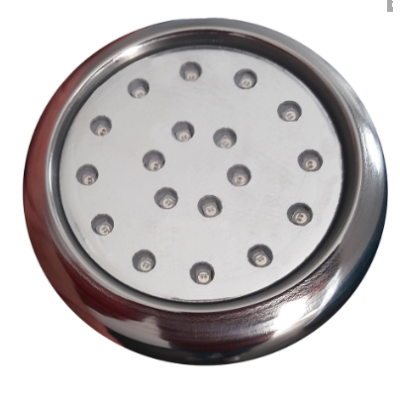 Refletor de LED Para Piscina em Inox 18w RGB Super LED Single