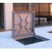 Tampa Para Casa de Máquinas Ventilada 80 x 80 Simples Branca