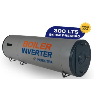 BOILER BVA300 LTS BAIXA PRESSÃO 5MCA AÇO INOX 304 INVERTER 220V MONO
