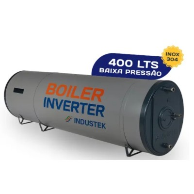 BOILER BVA400 LTS BAIXA PRESSÃO 5MCA AÇO INOX 304 INVERTER 220V MONO