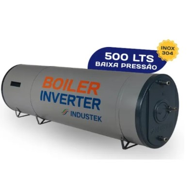 BOILER BVA500 LTS BAIXA PRESSÃO 5MCA AÇO INOX 304 INVERTER 220V MONO