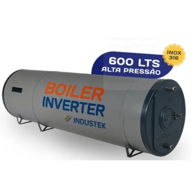 BOILER BVPL600 LTS ALTA PRESSÃO 40MCA AÇO INOX 316 INVERTER 220V MONO