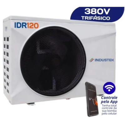 Bomba de Calor IDR 120 On-Off 380 Trif. ou Mono 220v com Wi-Fi - Industek