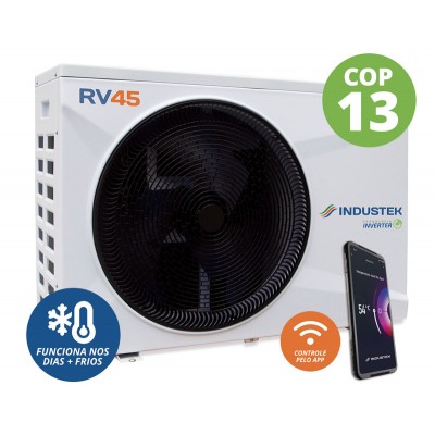 Bomba de Calor Inverter RV45 com Wi-fi Mono 220V Industek - PREÇOS PROMOCIONAIS CONSULTE-NOS