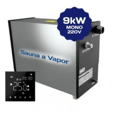 Sauna a Vapor Ginni G9 com Controlador Digital Mono 220v