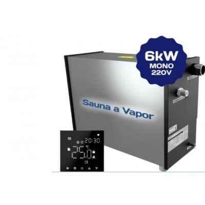 Sauna a Vapor Ginni G6 mono 220v 