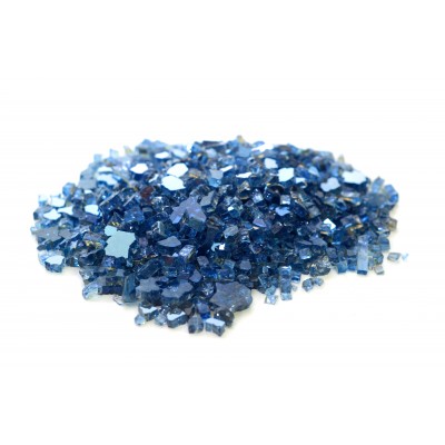 Cristal Azul Calvert Para Lareiras a Gás e Álcool 5 Kg