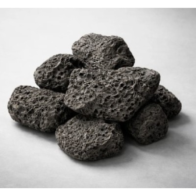 Pedra Vulcânica Preta Para Lareira a Gás e Álcool 2 kg Pedra Vulcânica Preta Para Lareira a Gás e Álcool 2 kg