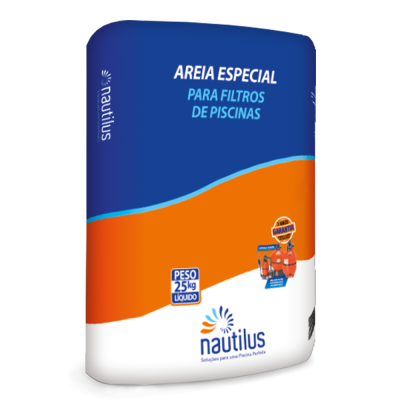 Saco de Areia 25 Kg Nautilus ou Sodramar - Conforme Estoque