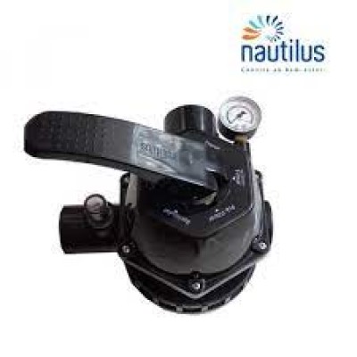 VALVULA BIP.ROSQ. C/MAN. F450P A F750P - 1.1/2 ABS- Nautilus