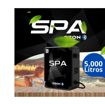 Ozônio Para Banheiras, SPAs e Ôfuros - SPA Mini Até 5 m³ - Marca Ozon3 Ozônio Para Banheiras, SPAs e Ôfuros - SPA Mini Até 5 m³ - Marca Ozon3