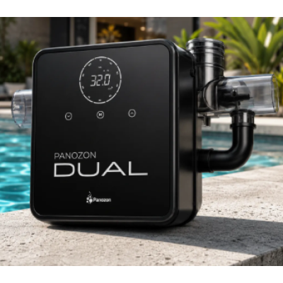 Gerador De Cloro E Ozônio Panozon Dual 10 gramas Piscinas 30.000l
