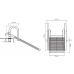 Rampa Salva Pet Para Piscina INOX 304