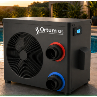 Trocador de Calor Ortum Mini S15- 15.000 BTUs on/off para Piscina até 17 Mil Litros Trocador de Calor Ortum Mini S15- 15.000 BTUs on/off para Piscina até 17 Mil Litros