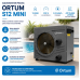 Trocador de Calor Mini Ortum On/Off 12.000 BTU Wi-Fi Piscina até 15 Mil Litros Trocador de Calor Mini Ortum On/Off 12.000 BTU Wi-Fi Piscina até 15 Mil Litros