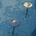 Banco Para Piscina em Aço Inox 304 - Sodramar Com Chumbador
