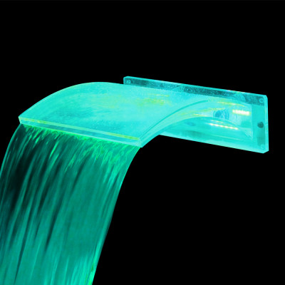 Cascata Para Piscinas Angel Acrylic com Iluminação