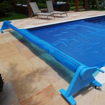 Enrolador Para Capa de Piscina em Plástico Abertura Máxima de 4,25 x 25 