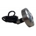Luminária LED COB Aço inox 316 - RGB 10 W para tubos de 20mm - cabo 1,5