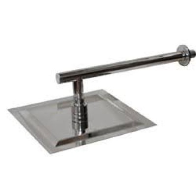 Ducha Cascata 25 x 25 em Aço Inox Com cano de 1/2 Polegada